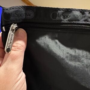 LeSportsac Classic Black Zip Pouch